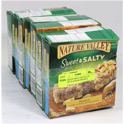 7 BOXES OF SWEET AND SALTY PEANUT FLAVOUR GRANOLA