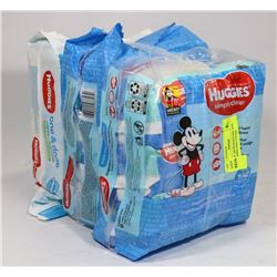 PACK OF 184 HUGGIES ONE AND DONE WIPES AND 2 PACKS