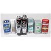 Image 1 : BAG OF ASSORTED MENS DEODORANTS.