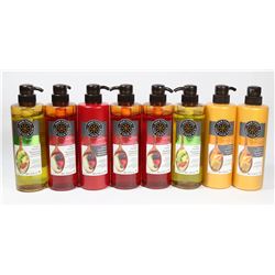 BAG OF ASSORTED HAIR FOOD SHAMPOOS AND CONDITIONER