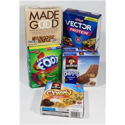 BAG OF ASSORTED KIDS SNACKS INCLUDING GUSHERS,