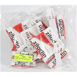 BAG OF ZILACTIN EARLY COLD SORE GEL.