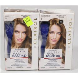 TWO BOXES OF CLAIROL ROOT TOUCH UP