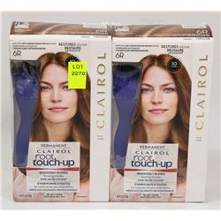 TWO BOXES OF CLAIROL ROOT TOUCH UP