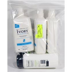 BAG OF ASSORTED IVORY PRODUCTS.