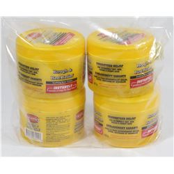 4 BOTTLES OF O'KEEFFE'S ROUGH AND RED DRY SKIN