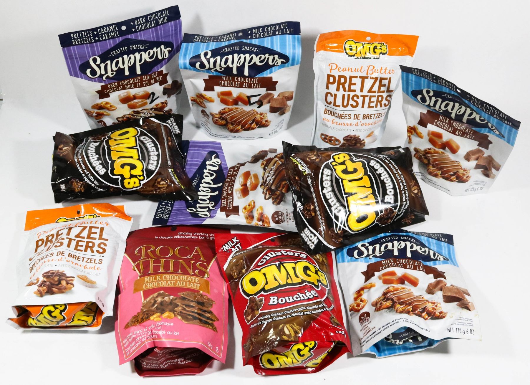 BAG OF ASSORTED CHOCOLATES.