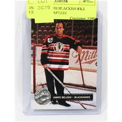 JAMES (JIM) BELUSHI BLACKHAWKS CELEBRITY CAPTAIN
