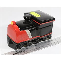 VINTAGE CN RAIL TRAIN COOKIE JAR.