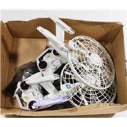 PAIR OF STAR TREK DRONES.