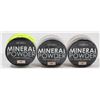 Image 1 : 3 CONTAINERS OF GOSH MINERAL POWDER