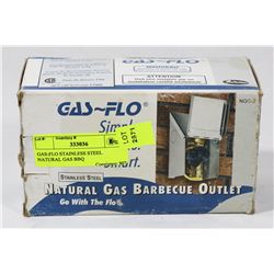GAS-FLO STAINLESS STEEL NATURAL GAS BBQ
