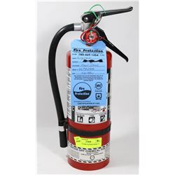 CHARGED FIRE EXTINGUISHER - 5 LB, DRY