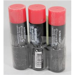 3 BOTTLES OF GOSH GIANT BLUSH IN 06 PINK PARFAIT