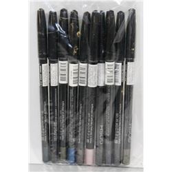 BAG OF 10 GOSH VELVET TOUCH EYE LINERS MIXED SHADE