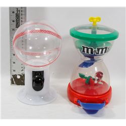 SET OF 2 VINTAGE CANDY DISPENSERS