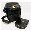 Image 1 : PORTABLE CD PLAYER IN BAG WITH CDS