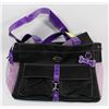 Image 1 : PURPLE PET CARRY BAG WITH ZIPPER TOP