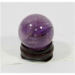 AMETHYST ORB ON STAND