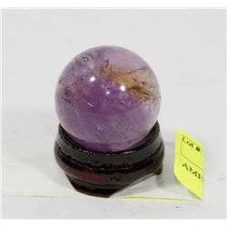 AMETHYST ORB ON STAND