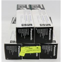 LOT OF 5 PANASONIC REPLACEMENT FILM KX-FA55A.