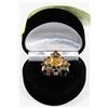 Image 1 : .925 SILVER GEMSTONE RING.