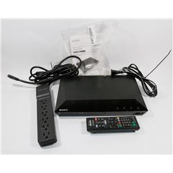 BOX WITH SONY BLU-RAY DISC/DVD PLAYER