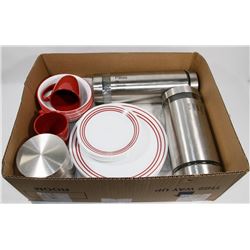 BOX W/23-PC CORELLE DISHWARE SET &