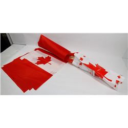BUNDLE OF CANADIAN FLAGS