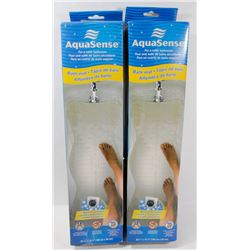 LOT OF 2 AQUASENSE BATHMATS.