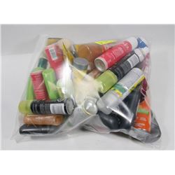BAG OF ASSORTED TRAVEL SIZE PRODUCTS INCL