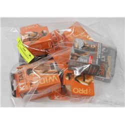 BAG OF ASSORTED KINESIOLOGY TAPE.