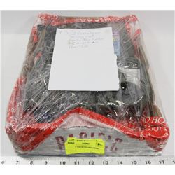 FLAT OF ASSORTED DOG ITEMS.