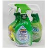 Image 1 : LOT OF 3 BATHROOM CLEANERS INCL SCRUBBING