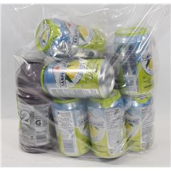 BAG OF ASSORTED BEVERAGES.