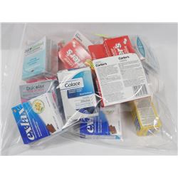 BAG OF ASSORTED LAXATIVES & STOOL SOFTENERS.