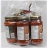Image 1 : BAG OF 5 ASSORTED CLASSICO PASTA SAUCE.