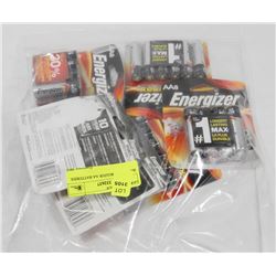 BAG OF ENERGIZER AA BATTERIES.