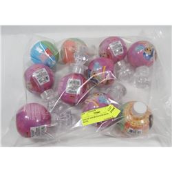 BAG OF ASSORTED KIDS BUBBLE BATH.