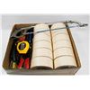 Image 1 : FLAT OF TAPE & ASSORTED TOOLS