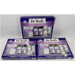 LOT OF 3 DR. TEALS SOOTHE & SLEEP WITH LAVENDER