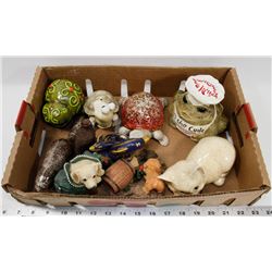BOX OF VINTAGE FIGURES