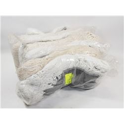 7 ASSORTED JANITORIAL  MOPS