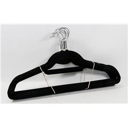 SET OF VELOUR COVERED HANGERS