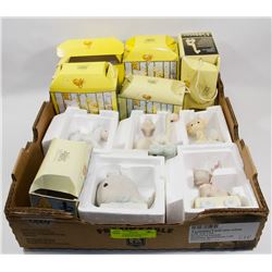 FLAT OF ASSORTED PRECIOUS MOMENT COLLECTIBLES