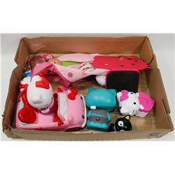 BOX OF HELLO KITTY COLLECTABLE