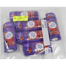 LOT OF 6 LADY SPEEDSTICK ANTI-PERSPIRANT