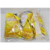 Image 1 : BAG OF HALLS LEMON FLAVORED COUGH CANDIES.