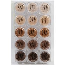 15 MICABELLA EYE SHADOW SHIMMER POWDER NATURAL