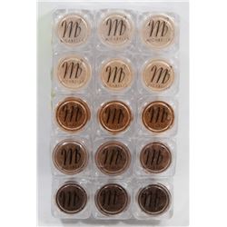 15 MICABELLA EYE SHADOW SHIMMER POWDER NATURAL